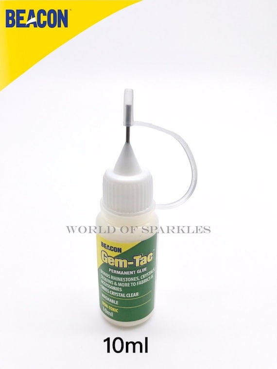 Gem-tac Glue for Crystal Applying Needle Precision Tip Bottle for