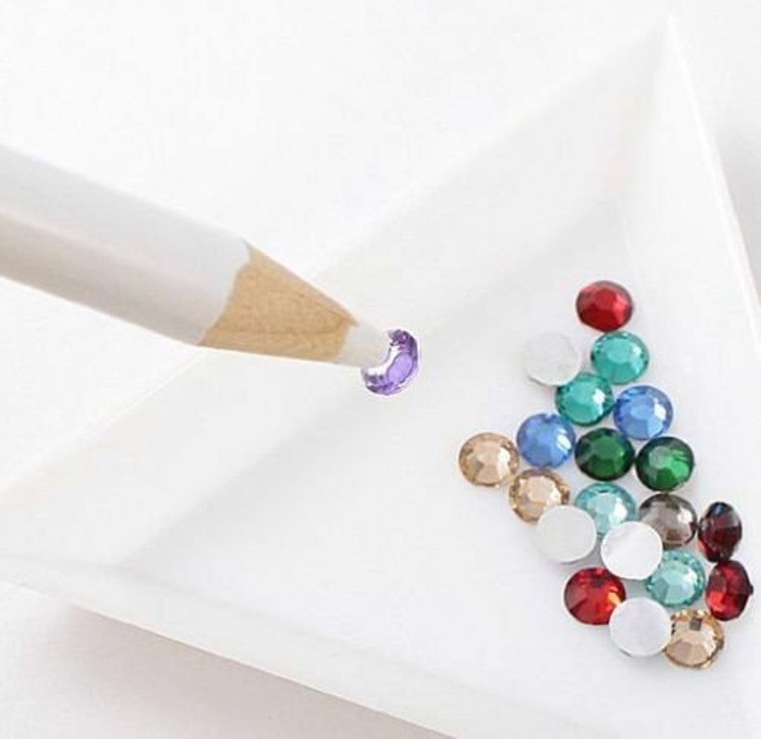 Gems Wax Picker Pencil Rhinestones Crystals for Art and Crafts Nail Art  Costume Wedding Dress Clothing Decoration DIY 