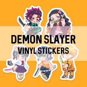 Chibi Demon Tanjiro Vinyl Sticker