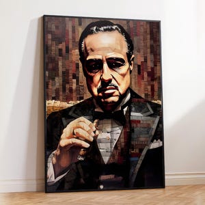 Ojciec Chrzestny – plakat filmowy Vintage Mob