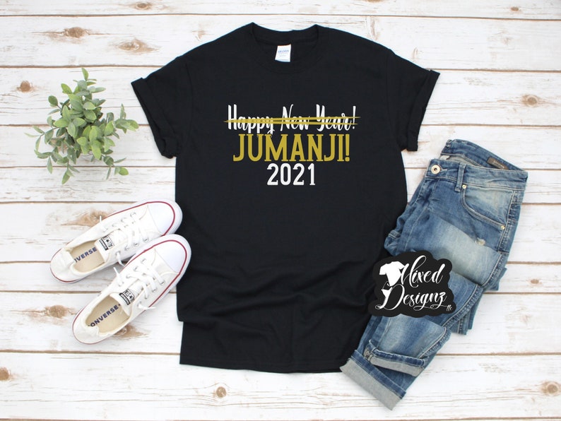 2021 New Year Shirt Happy New Year Jumanji Shirt Holiday ...