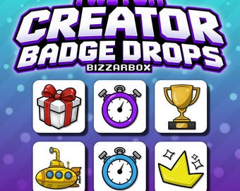 Ricompensa per i creatori di contenuti su Twitch, premi per gli spettatori, badge per gli streamer, badge personalizzati per i canali.