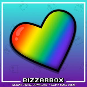 PRIDE LOVE Twitch Emote / Twitch Emotes / Twitch Stream / Discord Emotes / Streamer / Streaming / Twitch Graphics / Channel / LGBT / Rainbow