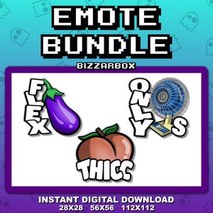 NAUGHTY EMOTE BUNDLE 3 Twitch Emote / Twitch Emotes / Twitch Stream / Discord Emotes / Streamer / Streaming / Emotes / Channel / Badges