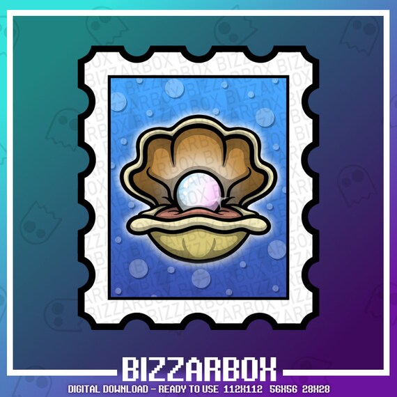 Clam Stamp Twitch Emote Twitch Emotes Twitch Stream Etsy Australia