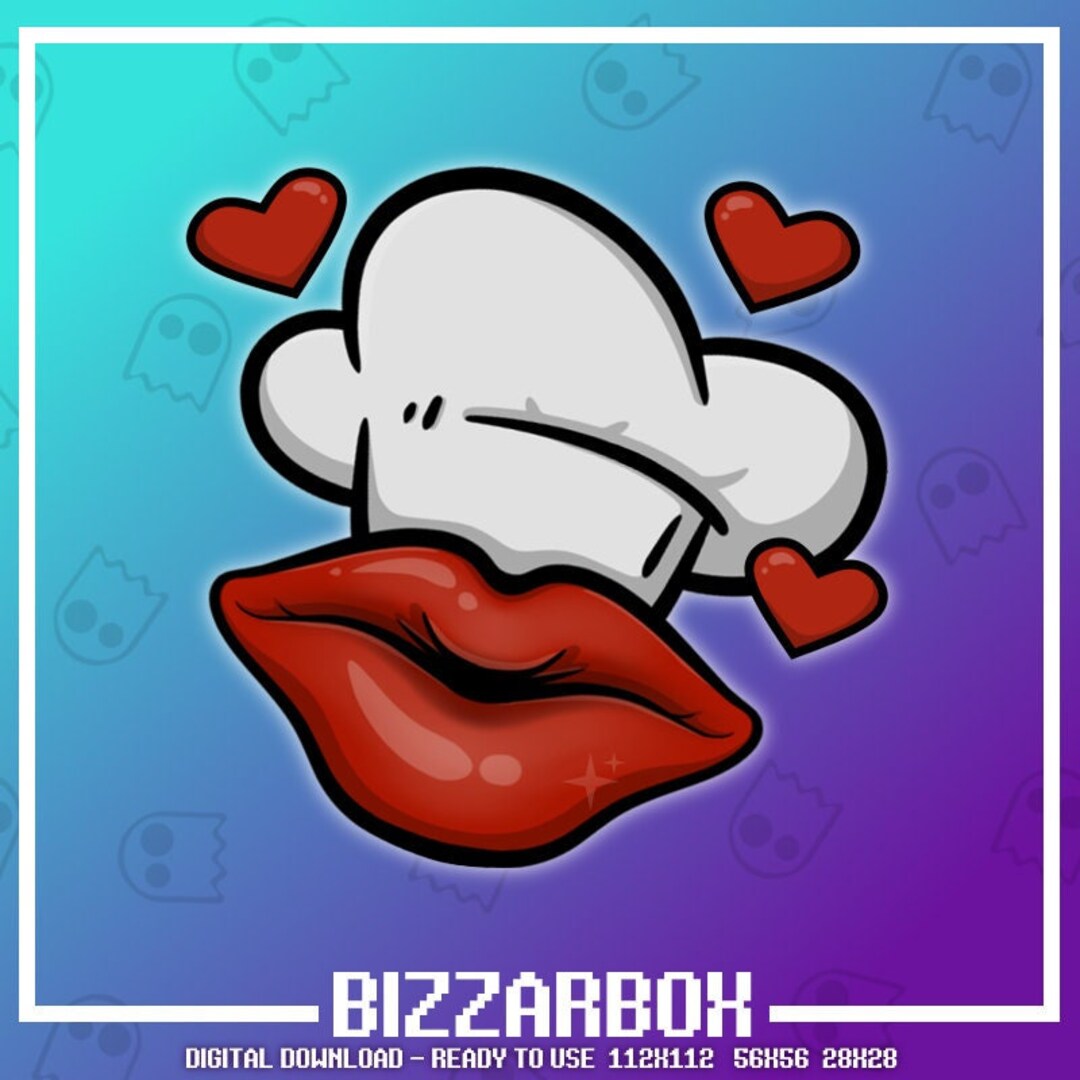 CHEF'S KISS Twitch Emote / Twitch Emotes / Twitch Stream / Discord