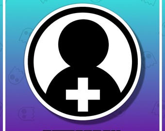 ADD ME Channel Points Emote for Twitch / Discord / Stream / Affiliate / Chat / Stream / YouTube