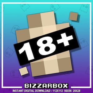 18+ BLUR Twitch Emote / Twitch Emotes / Twitch Stream / Discord Emotes / Streamer / Streaming / Twitch Graphics / Twitch Channel / Funny