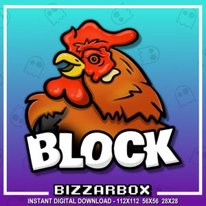 COCK BLOCK Twitch Emote / Twitch Emotes / Twitch Stream / Discord