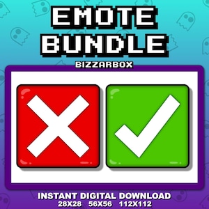 GOOD and BAD Channel Point Emote Bundle for Twitch / Discord / Stream / Affiliate / Chat / Stream / YouTube / Art / Badges / Emoji / Cute