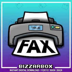 TRUE FAX Twitch Emote / Twitch Emotes / Twitch Stream / Discord Emotes / Streamer / Streaming / Facts / Graphics / Twitch Channel / Badges
