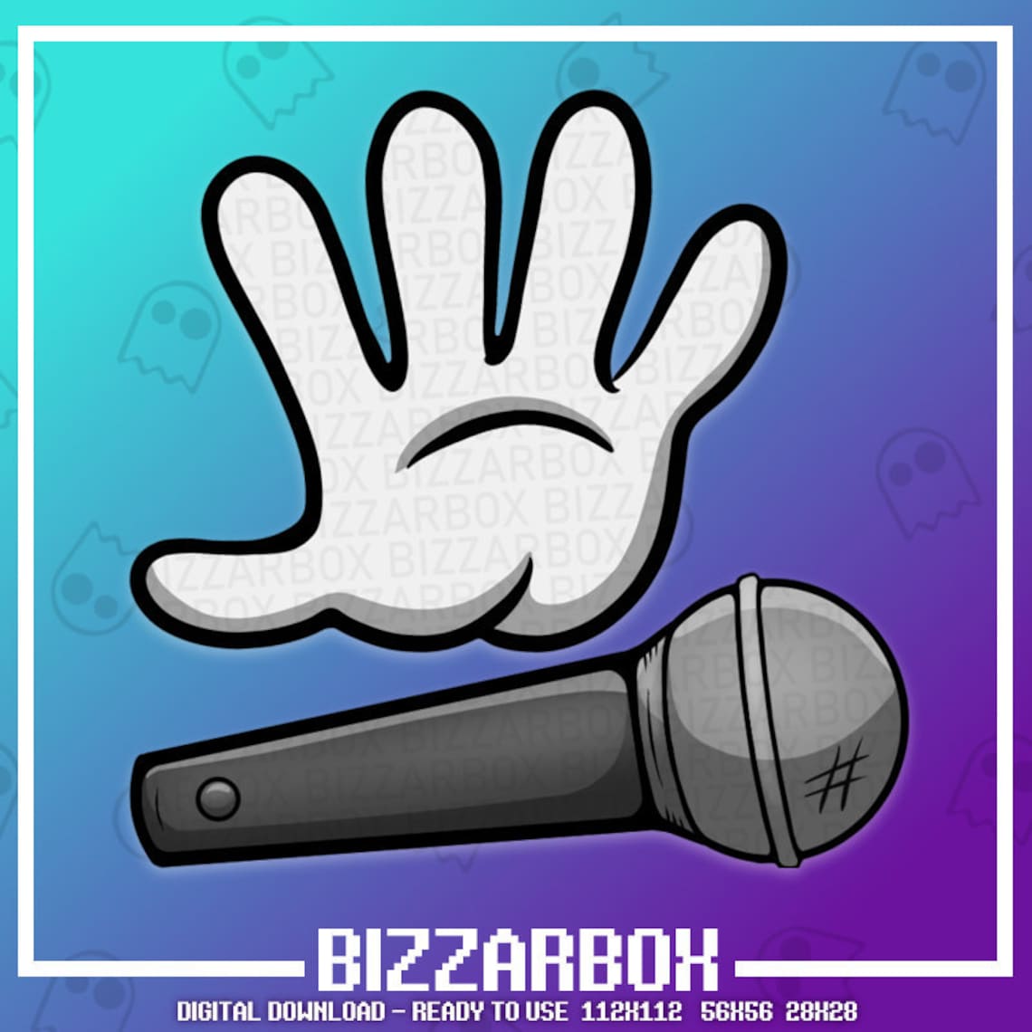 MIC DROP Twitch Emote / Emoji / Badges / Channel Points / Etsy