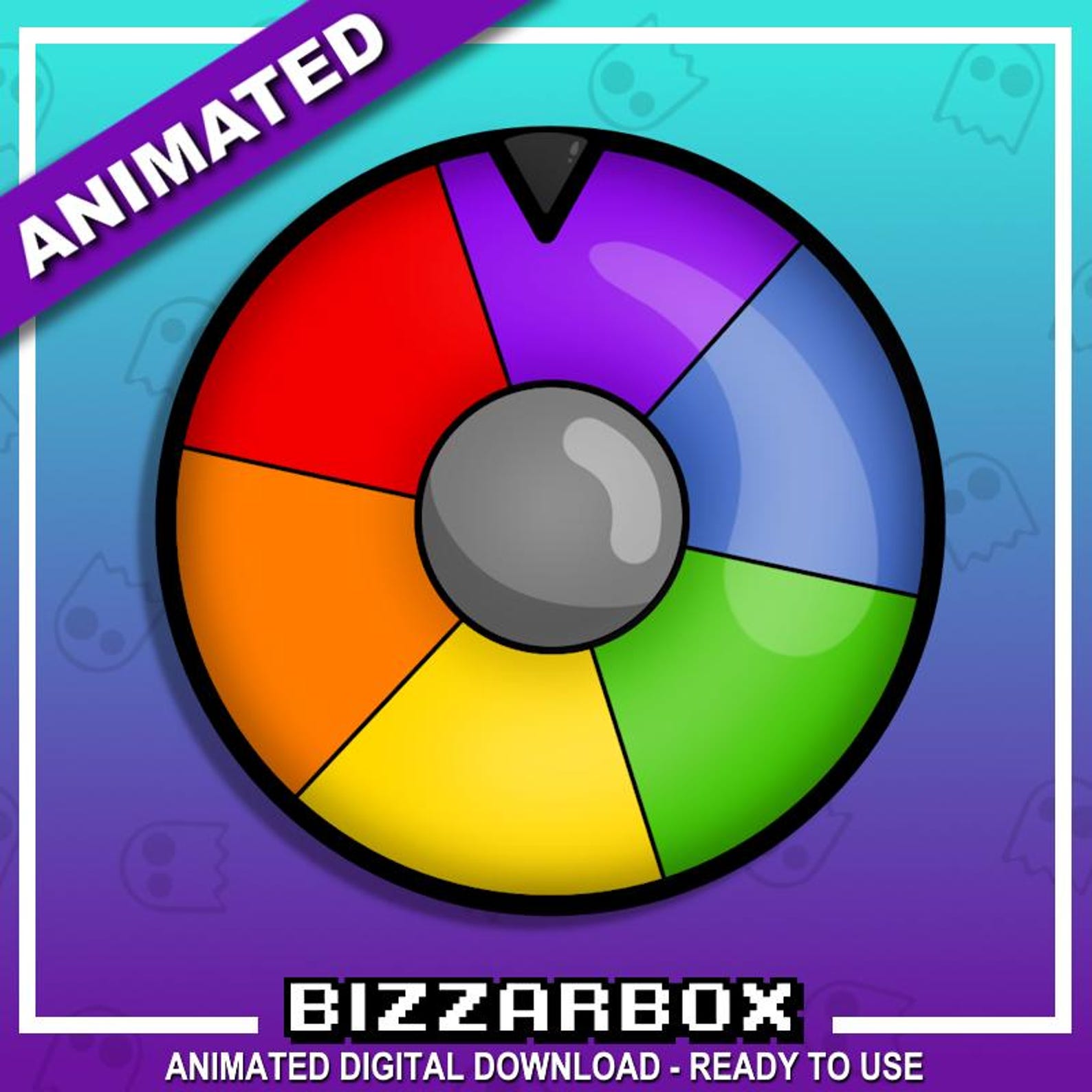 WHEEL SPIN Animated Twitch Emote / Twitch Emotes / Twitch Stream ...