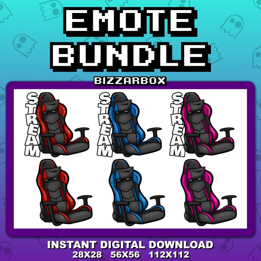 AFK CHAIR STREAM Bundle / Twitch Emotes / Twitch Stream / Discord ...