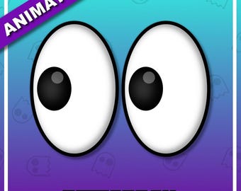 SHIFTY EYES Animated Twitch Emote / Twitch Emotes / Twitch Stream / Discord Emotes / Streamer / Animated / Streaming / Emotes / Sus