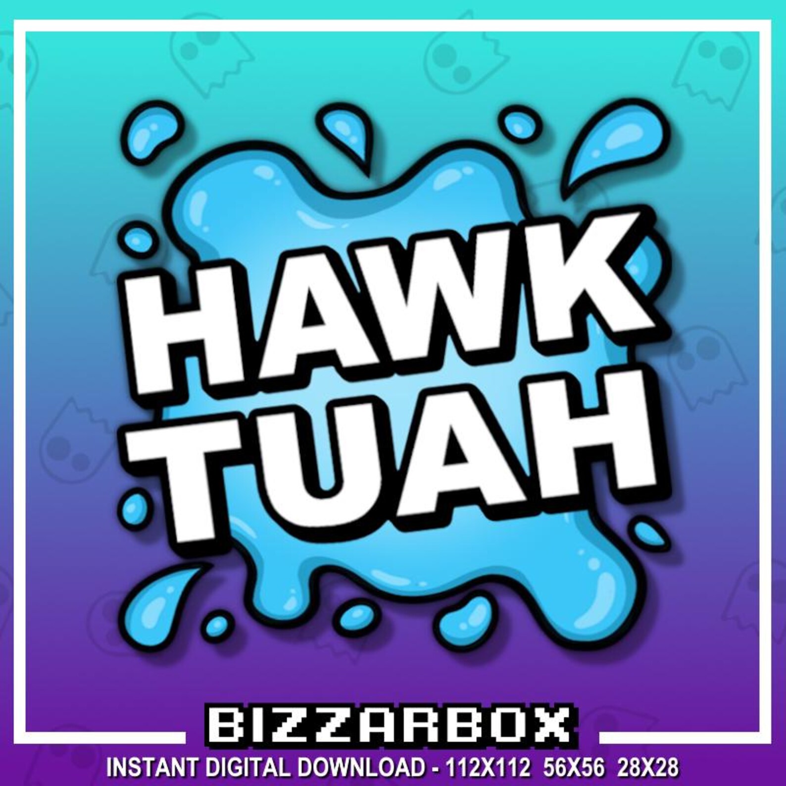 HAWK TUAH Twitch Emote / Twitch Emotes / Twitch Stream / Discord Emotes ...