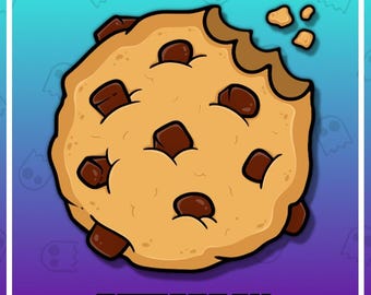 COOKIE Twitch Emote / Twitch Emotes / Twitch Stream / Discord Emotes / Streamer / Streaming / Twitch Graphics / Twitch Channel / Biscuit