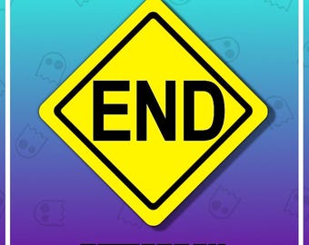 END STREAM Channel Points Emote for Twitch / Discord / Stream / Kick / Affiliate / Chat / Stream / YouTube / Art / Emoji / Redeem