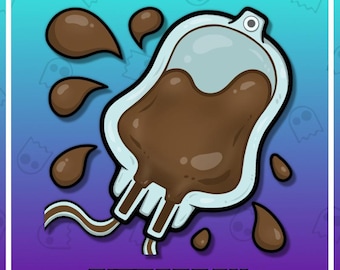COFFEE IV Twitch Emote / Twitch Emotes / Hydrate / Streamer / Discord / Kick / Channel Point