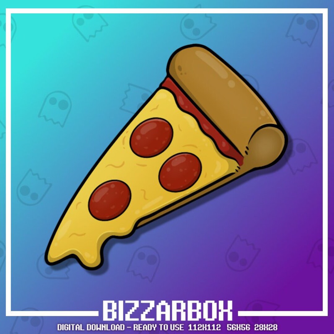 PIZZA Twitch Emote / Twitch Emotes / Twitch Stream / Discord Emotes ...