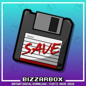 SALVA DISCO Emote Twitch / Emote Twitch / Streaming Twitch / Emote Discord / Streamer / Streaming / Grafica Twitch / Canale / Badge / Carino