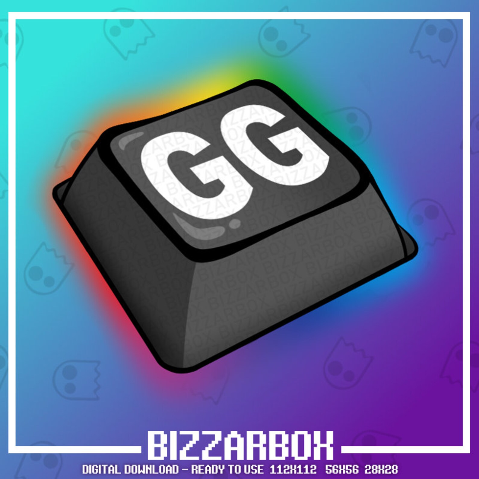 GG KEY Twitch Emote / Twitch Emotes / Twitch Stream / Discord - Etsy