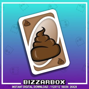 CARTE Caca Emote Twitch / Emotes Twitch / Diffusion Twitch / Emotes Discord / Streamer / Diffusion en continu / Graphiques Twitch / Chaîne / Badges / Rage