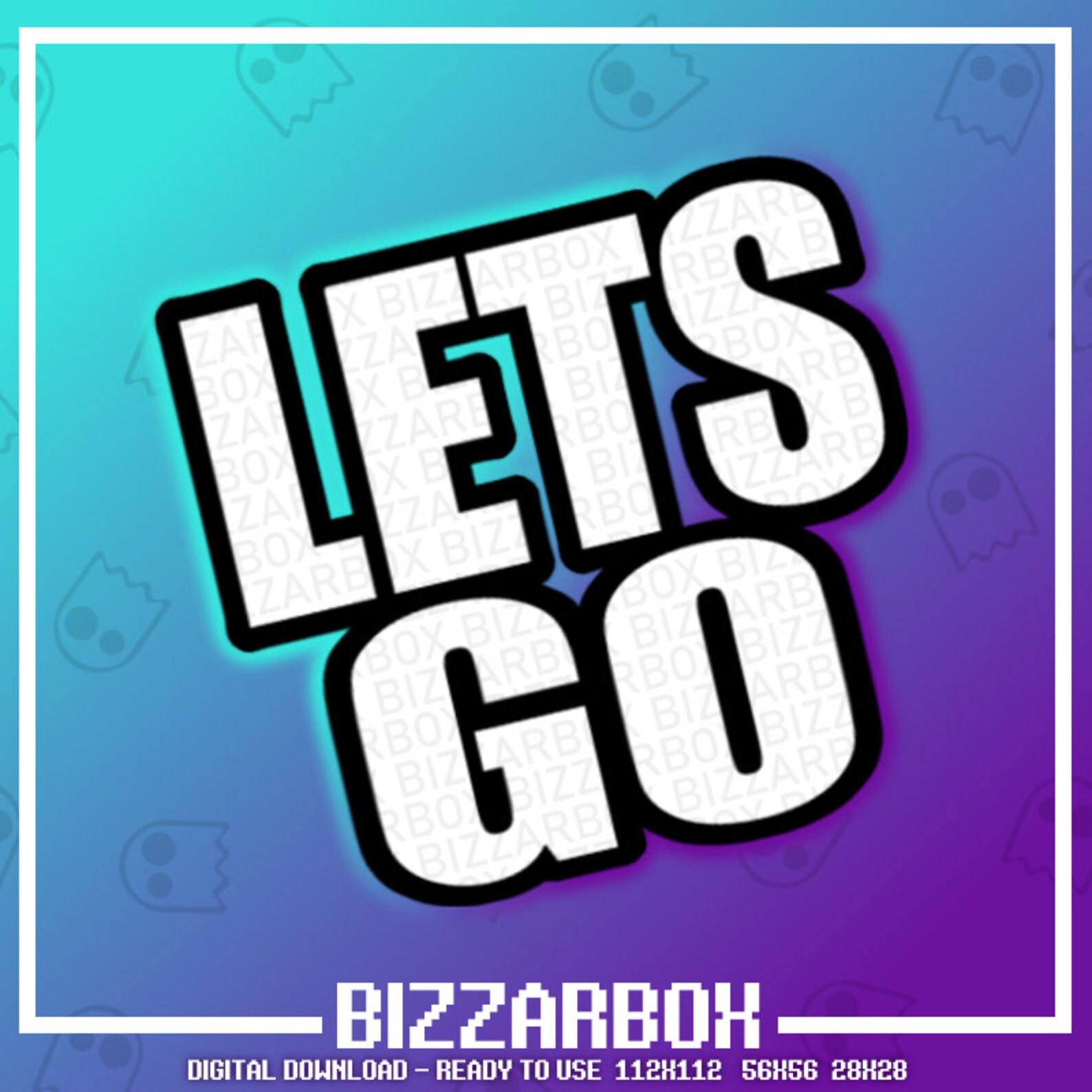 LETS GO Twitch Emote / Twitch Emotes / Twitch Stream / Discord Emotes ...