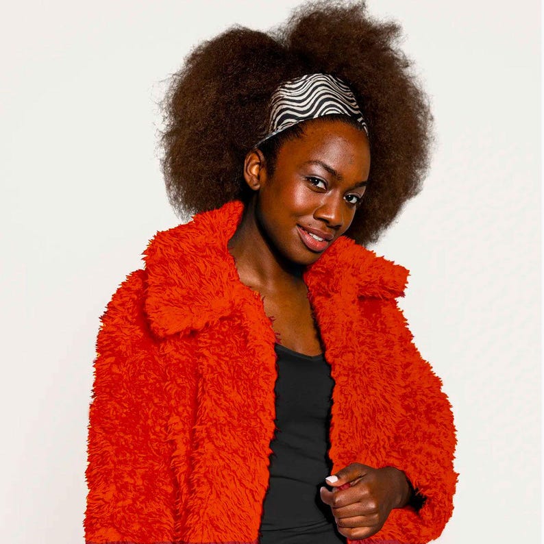 Short Pile Faux Fur Fabric - Half Metre - Clothing, Handmade, Cosplay, Costumes, Winter Outerwear image 2
