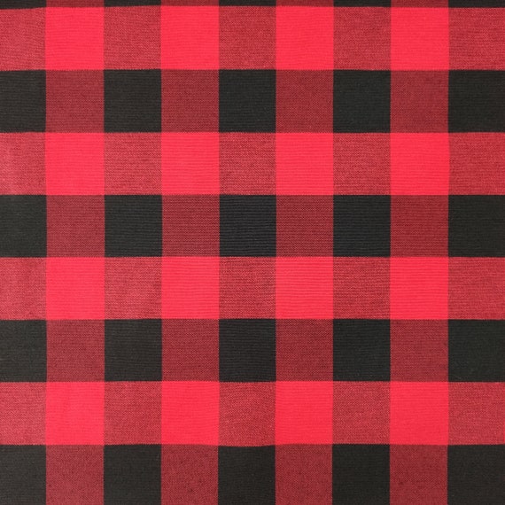 Ritaglio di Tessuto Tartan Misto Cotone a Quadri Rosso e Nero Misura 50x140 cm Stoffa Scozzese per Abbigliamento Handmade e DIY Etsy Italia