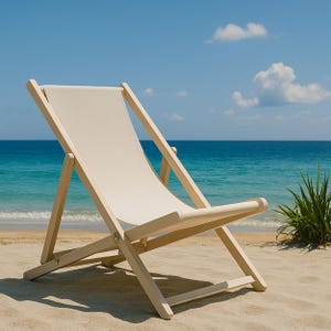 Pure Cotton Outdoor Sun Lounger Canvas H 44/60 cm - verkocht per meter - voor buitenluifels, overkappingen, ligstoelen, tuinstoelen