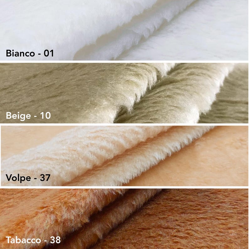 Short Pile Faux Fur Fabric - Half Metre - Clothing, Handmade, Cosplay, Costumes, Winter Outerwear image 3