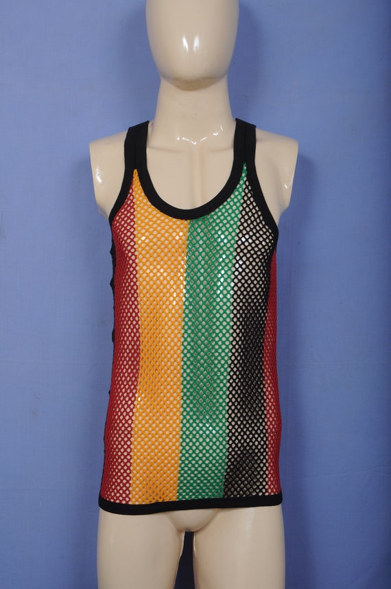 fishnet vest