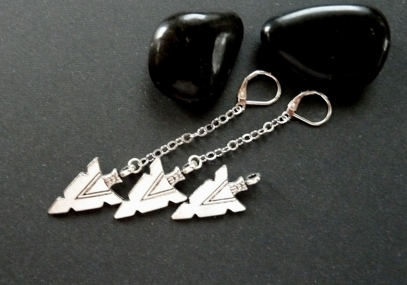Men Dangle earring Men Arrow earring Men/'s gold earring Gift for men Men Viking earring Single earring,Christmas gift,Women Birthday gift