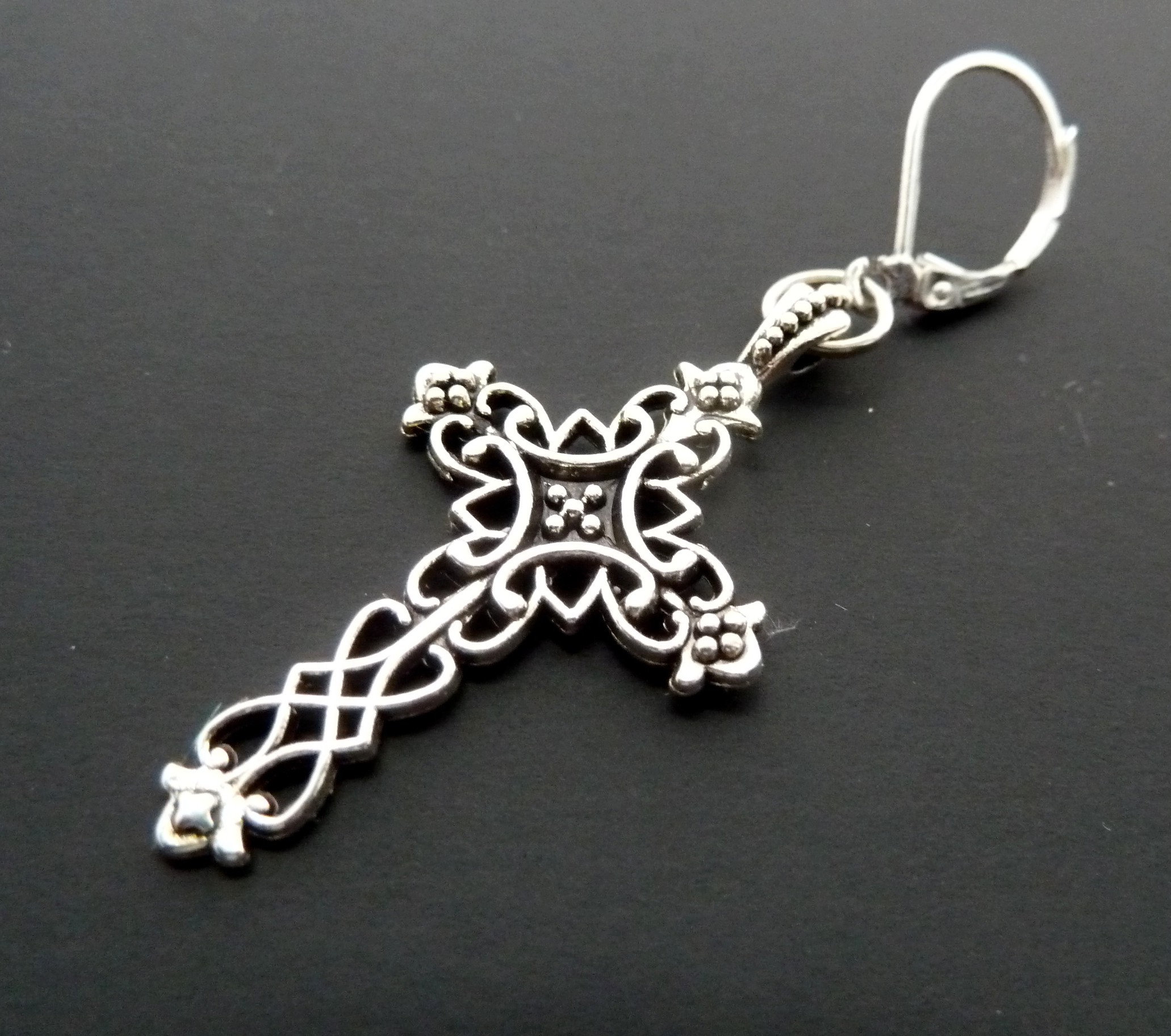 Orecchino Pendente Corto Elegante Glimmer - Amabile - Foto 13