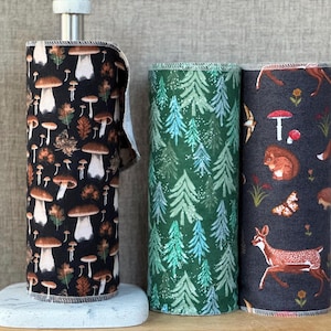 Reusable Cotton Flannel Towels: Eco-Friendly Kitchen Decor, 12-Pack