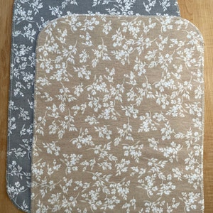 Toalhas de papel sem papel 12-10x14” 1-ply / Toalhas de papel sem papel/Decoração de cozinha/Prato de lanche/Toalhas de pano reutilizáveis com desperdício zero