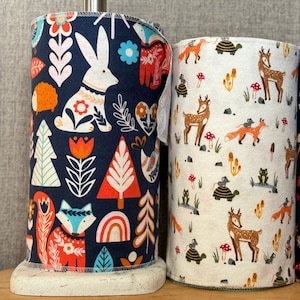 Reusable Cotton Flannel Paperless Towels - Set of 12