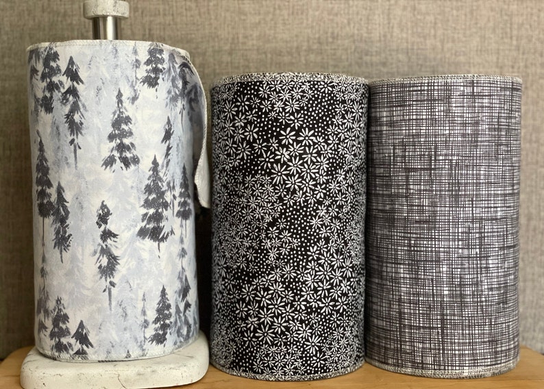 Paperless Paper Towels 12 10x14 1 ply / Paperless Paper towels/kitchen Decor/ Snack Plate/ Reusable Cloth Towels with Zero Waste 4Each these A