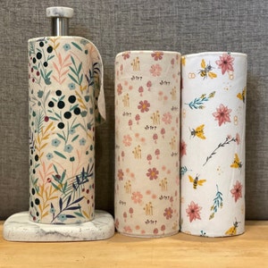 Toalhas de “papel” sem papel 12- 10”x12” 1- ply / Cozinha ecológica / Decoração de cozinha / Toalhas de pano reutilizáveis / Vida sustentável com desperdício zero