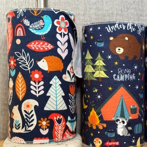 Reusable Cotton Flannel Paperless Towels - Set of 12