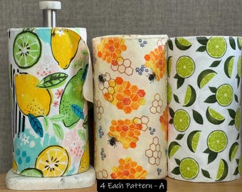 Reusable Cotton Flannel Towels: Paperless Kitchen, Zero Waste 12-Pack (10”x14”)