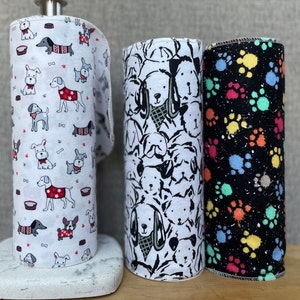Paperless “Paper” Towels 12- 10”x 12” 1- ply /Eco-friendly Kitchen/Paperless Kitchen/ Reusable Cloth Towels with Zero Waste