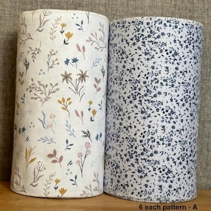 Reusable Cotton Flannel Paperless Towels - Set of 12 (10x14) 6Each these A