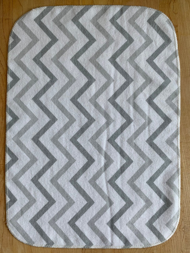 Paperless Paper Towels 12 10x14 1 ply / Paperless Paper towels/kitchen Decor/ Snack Plate/ Reusable Cloth Towels with Zero Waste Chevron/ GY