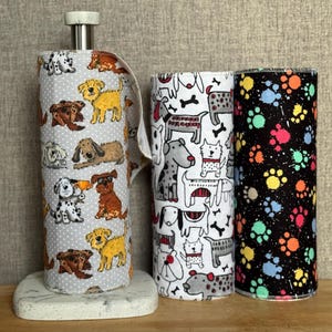 Wiederverwendbare, papierlose Küchentücher aus Baumwollflanell: Umweltfreundliches Küchentuch (25 x 30 cm) 4 each pattern -  A