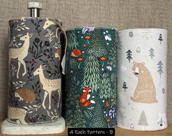 Reusable Cotton Flannel Paperless Towels - Set of 12 (10x14)