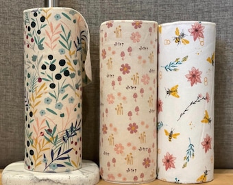 Reusable Cotton Flannel Paperless Towels - Set of 12, (10”x12”)