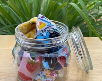 Reusable Cotton Rounds: 12-Pack | Washable Makeup Remover Pads