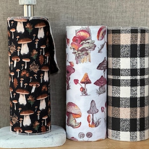 Essuie-tout sans papier 12 - 10 x 12 po. 1 épaisseur/Cuisine écologique/Décoration de cuisine/Serviettes en tissu réutilisables/Mode de vie durable avec zéro déchet